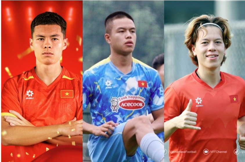 Vadim Nguyễn, Trần Thanh Trung, Viktor Lê được gọi lên U23 Việt Nam