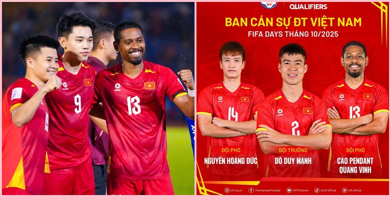 Pendant Quang Vinh lần đầu đeo băng đội trưởng tuyển Việt Nam