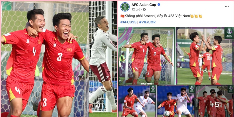 Phong độ đỉnh cao biến U23 Việt Nam thành Arsenal của Châu Á | Xem lại trận đấu